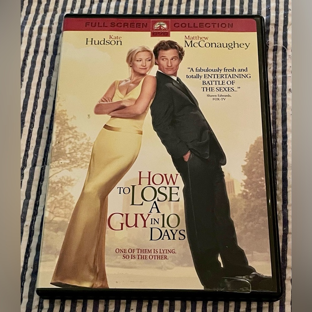 🎤 How to Lose a Guy in 10 Days DVD ❤️‍🔥